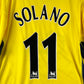 Aston Villa 2005/2006 Player Issue Away Shirt - Solano 11 - Long Sleeved