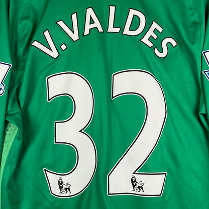 Manchester United 2014/2015 Home Goalkeeper Player Issue Shirt - Valdes 32