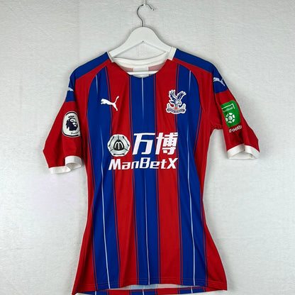 Crystal Palace 2019/2020 Match Worn Home Shirt - Townsend 10