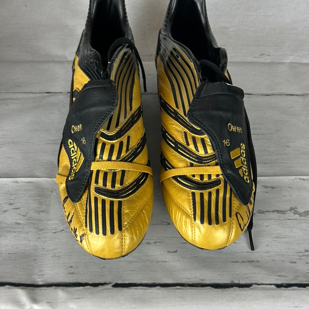 Owen Hargreaves Matchworn Predator Boots - Manchester United