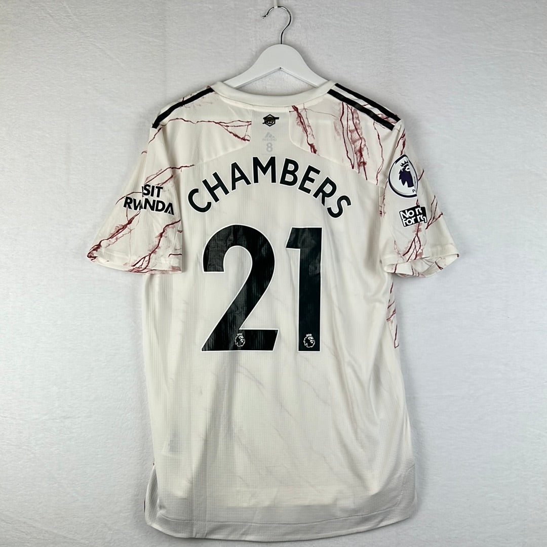 Arsenal 2020/2021 Match Issue Away Shirt - Chambers