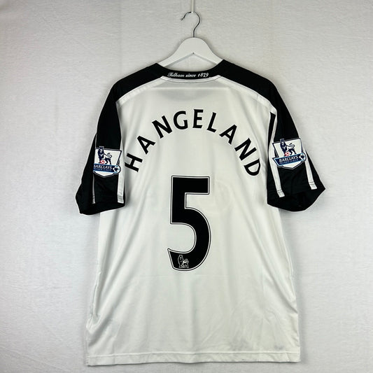 Fulham 2009/2010 Match Isssed Home Shirt - Hangeland 5