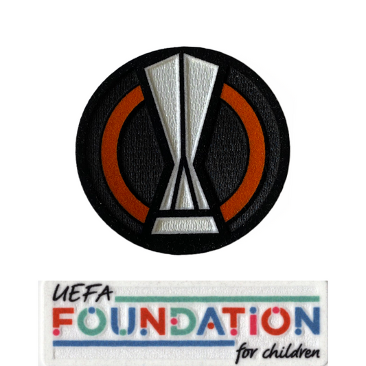 Europa League Sleeve Badges 2021/22 - 2023/24  - Trophy Badge and UEFA Federation Patch