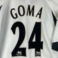 Fulham 2001/2002 Match Worn Home Shirt - Goma 24 - Signed