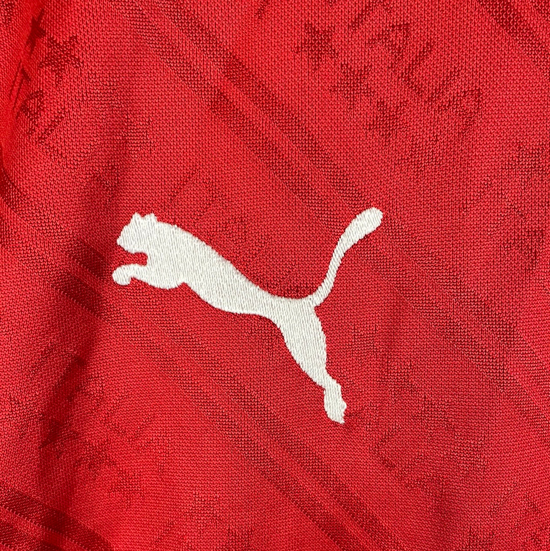 Embroidered Puma logo