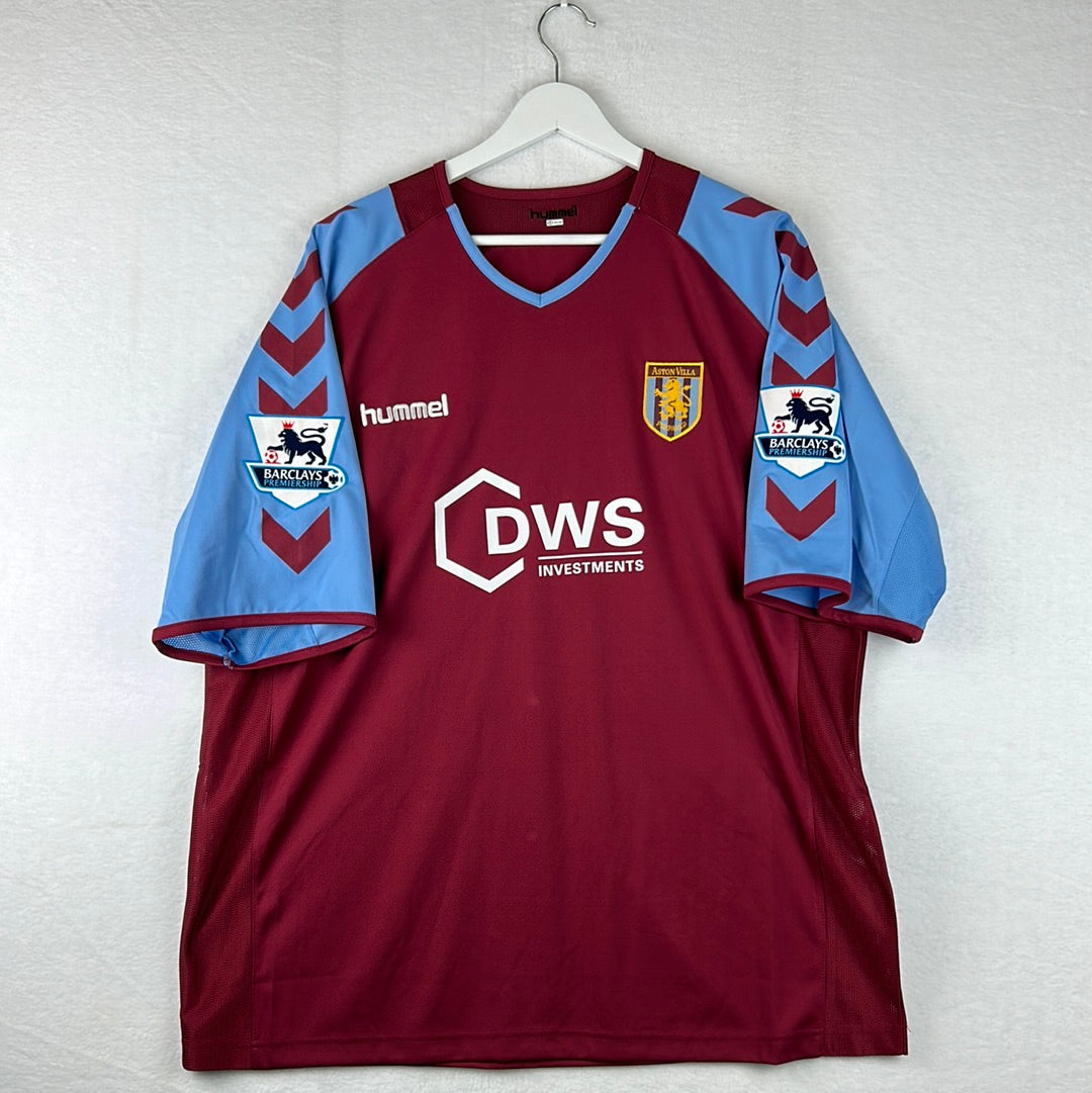 Aston Villa 2004/2005 Player Issue Home Shirt front