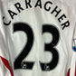 Liverpool 2007/2008 Player Issue Away Shirt - Carragher 23
