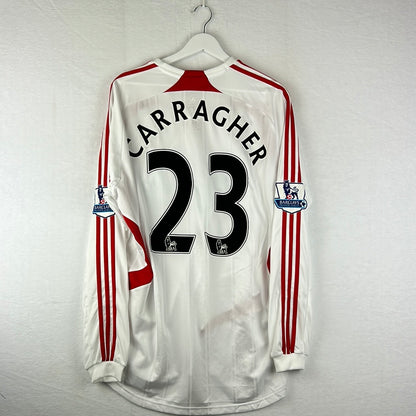 Liverpool 2007/2008 Player Issue Away Shirt - Carragher 23