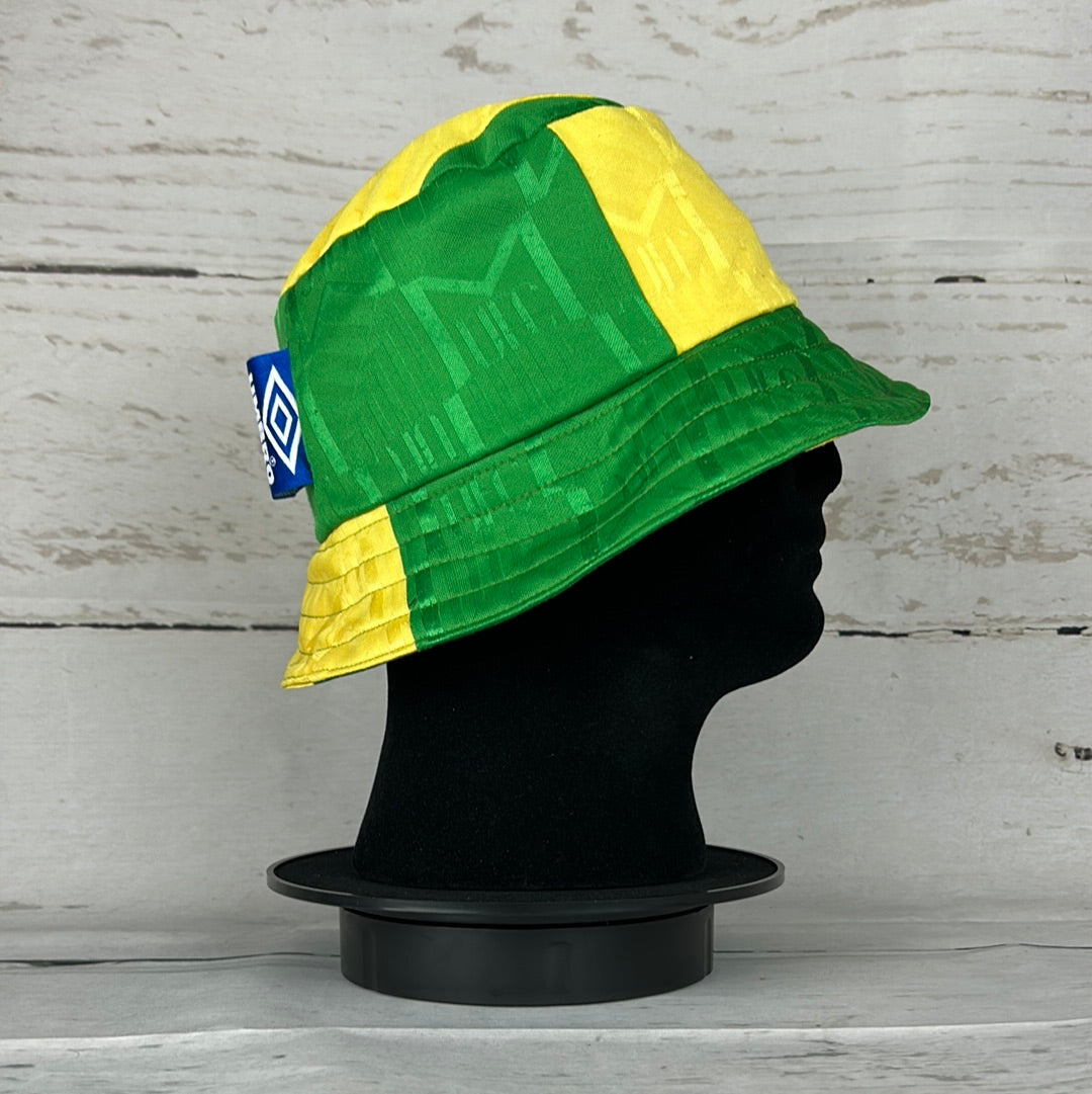 Manchester United 1993/1994 Upcycled Third Shirt Bucket Hat