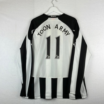 Newcastle United 2010/2011 Long Sleeve Home Shirt - XXL - Excellent Condition