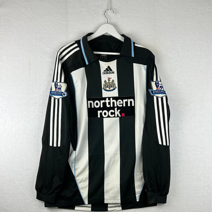 Newcastle United 2007/2008 Match Worn Home Shirt - Viduka 36