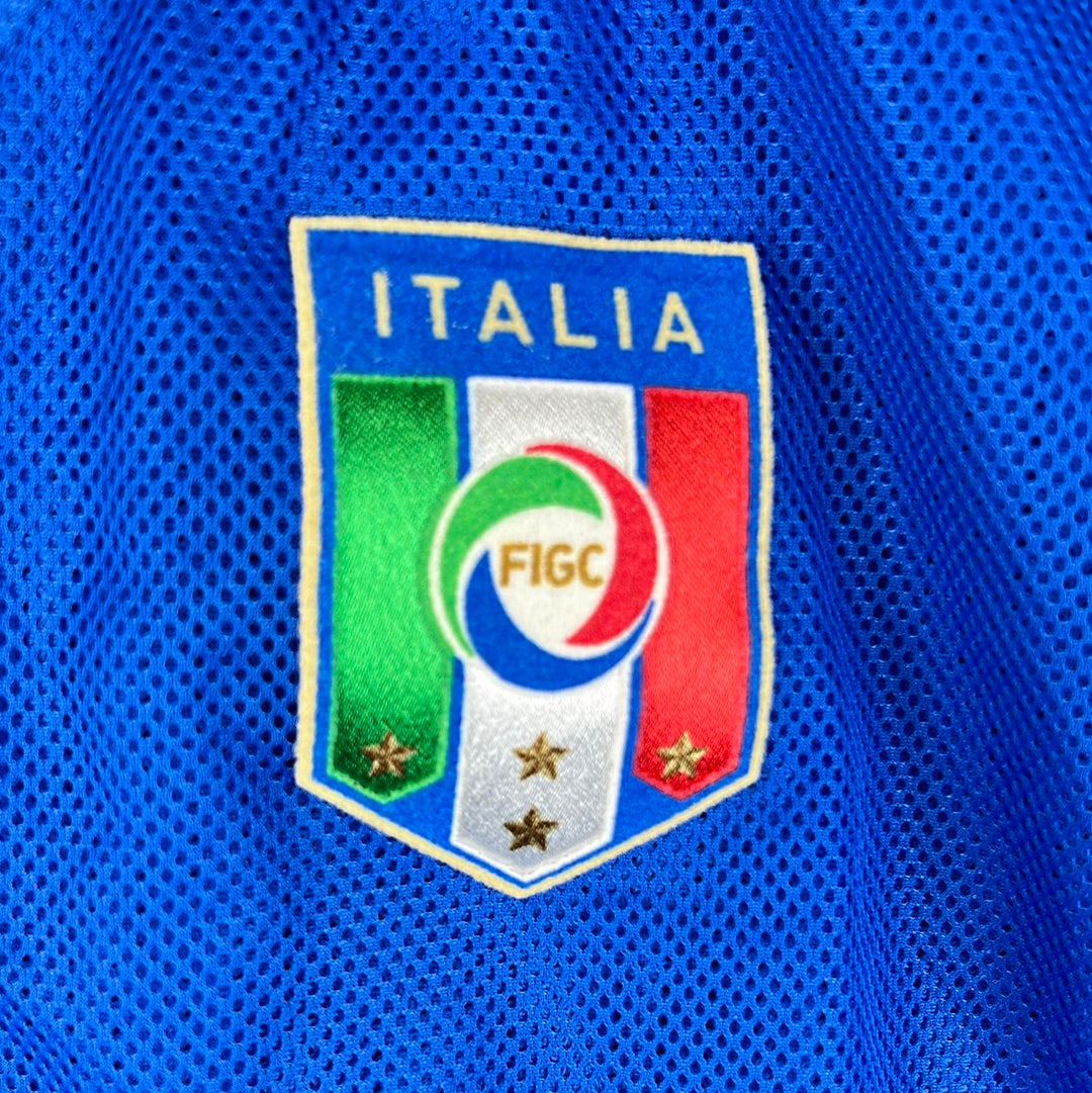 Italy Match Worn/Issued 2008-2009 Home Shirt - Di Rossi 6