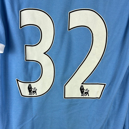 Manchester City 2010-2011 Match Worn Home Shirt - Tevez 32