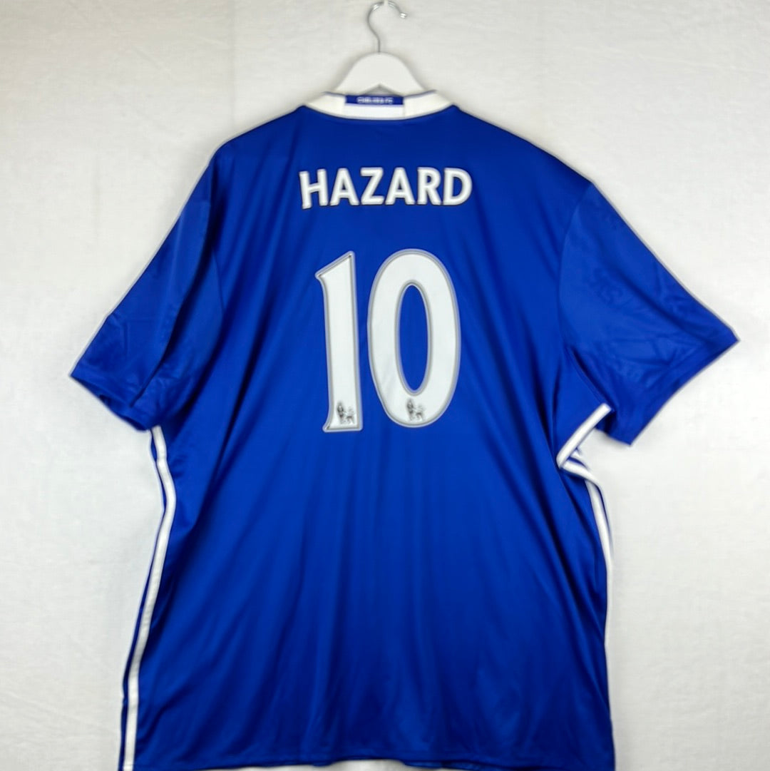 Chelsea 2016/2017 Home Shirt - FA Cup Final - Hazard 10 - 3XL