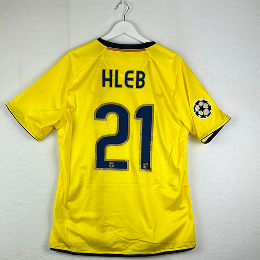 Barcelona 2008/2009 Player Issue Away Shirt - Hleb 21 - Champions League
