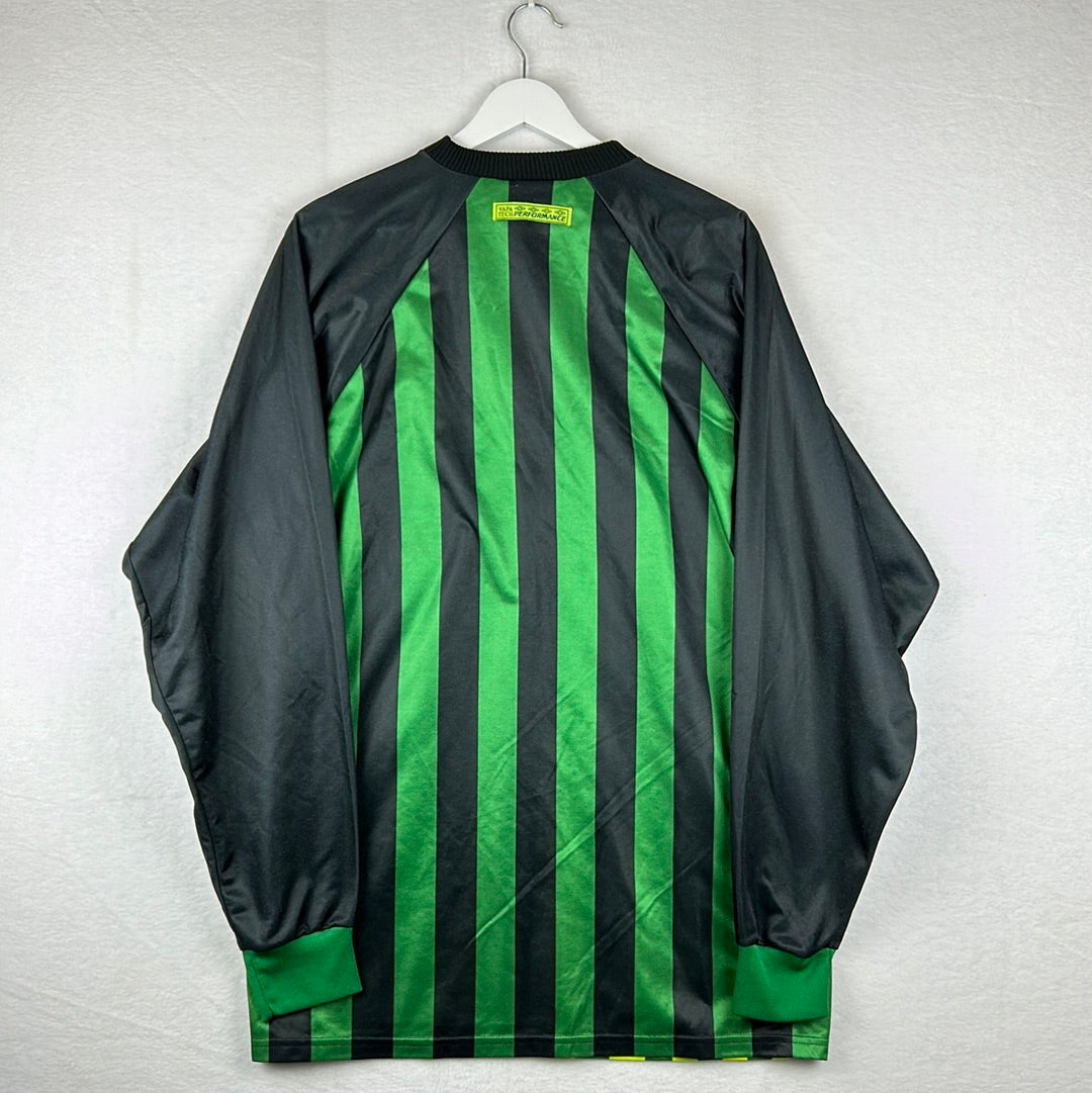 Manchester United 1997/1998 Home Goalkeeper Shirt - Extra Large Adult