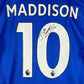 Leicester City 2021-2022 Player Issue Home Shirt - Maddison 10