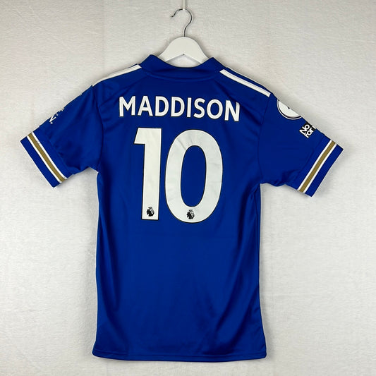 Leicester City 2020/2021 Match Worn Shirt - Maddison 10