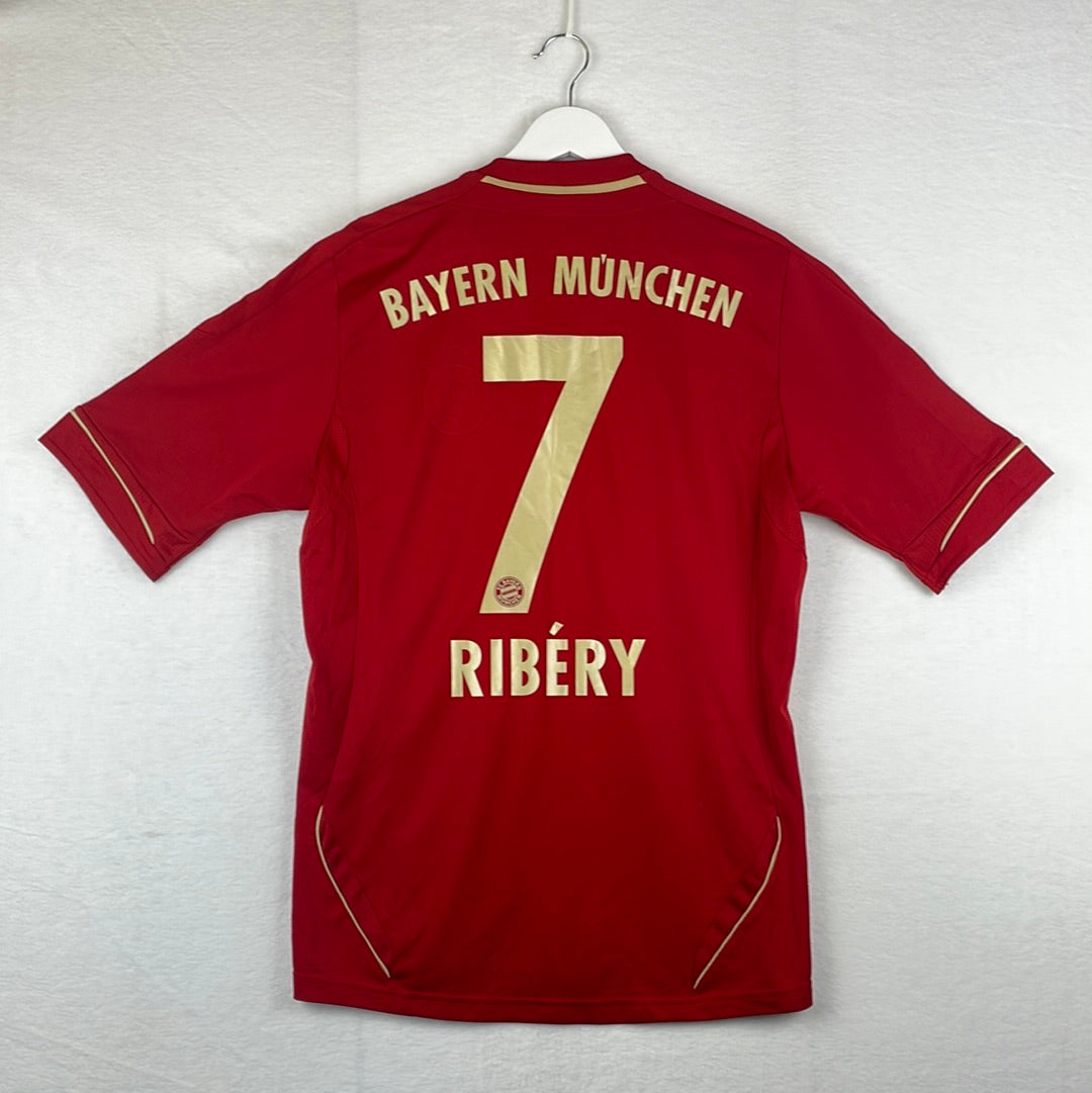 Bayern Munich 2011/2012 Player Issue Home Shirt - (Frank) Ribery 7