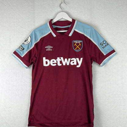 West Ham United 2021/2022 Match Worn/ Issued Away Shirt - Antonio 9