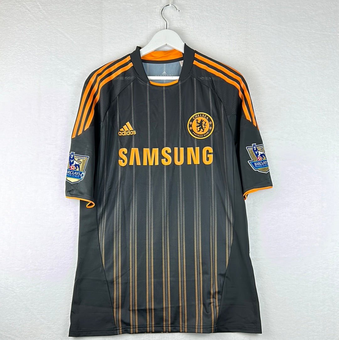 Chelsea 2010/2011 Player Issue Away Shirt - Drogba 11