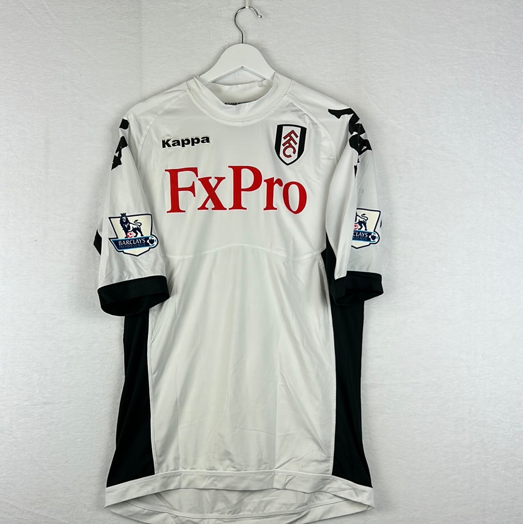 Fulham 2010/2011 Match Worn Home Shirt - Orlando Sa 9