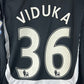 Newcastle United 2007/2008 Match Worn Home Shirt - Viduka 36