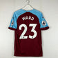 Burnley 2018/2019 Match Worn/ Issued Home Shirt - Ward 23