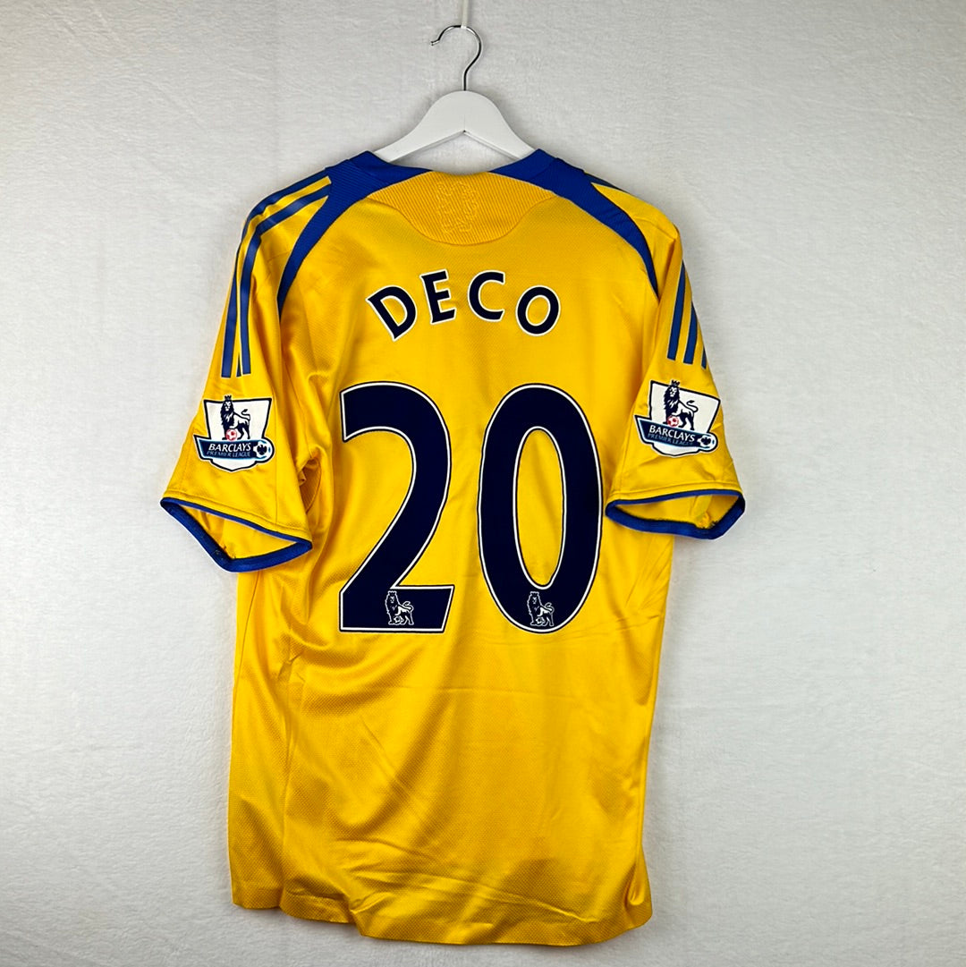 Chelsea 2008/2009 Match Worn Away Shirt - Deco 20