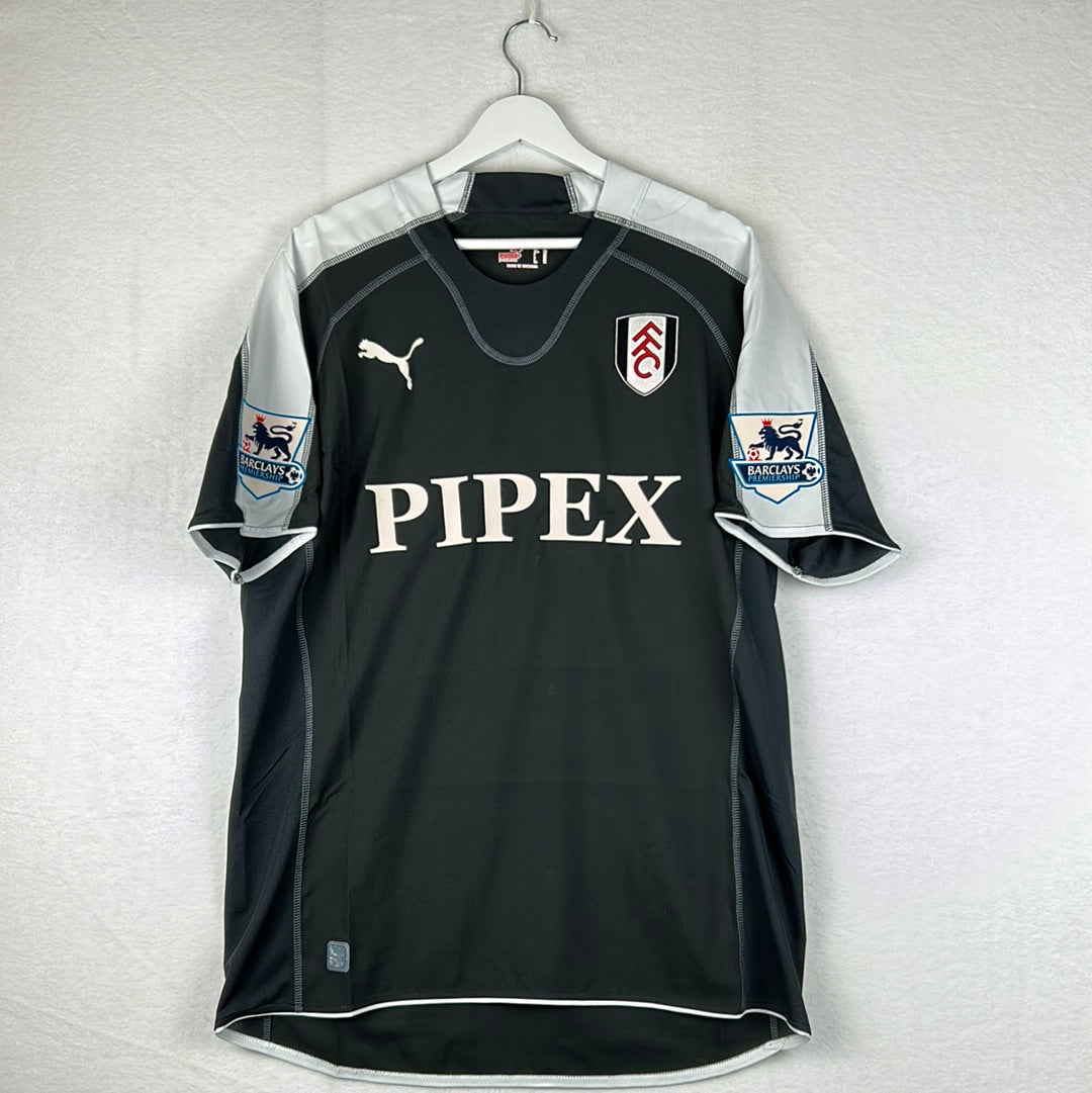 Fulham 2005/2006 Match Worn/Issued Away Shirt - Diop 14
