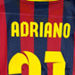 Barcelona 2013/2014 Player Issue Home Shirt - Copa Del Rei Final 2014 - Adriano 21