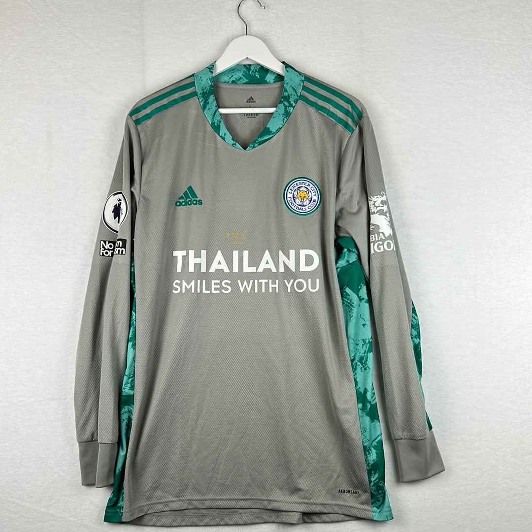 Leicester City City 2020-2021 Player Issue Goalkeeper Shirt - Schmeichel 1