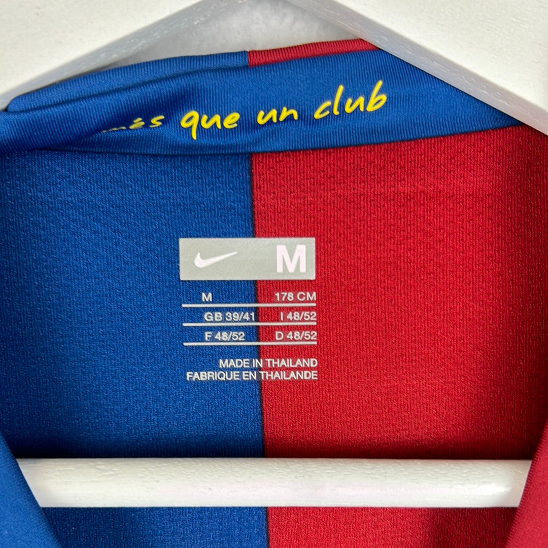 Barcelona 2008/2009 Player Issue Home Shirt - Xavi 6