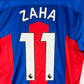 Crystal Palace 2020/2021 Match Worn Home Shirt - Zaha 11