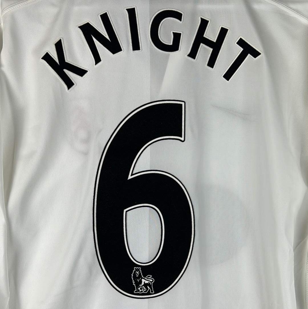 Fulham 2007/2008 Match Issued Home Shirt - Knight 6