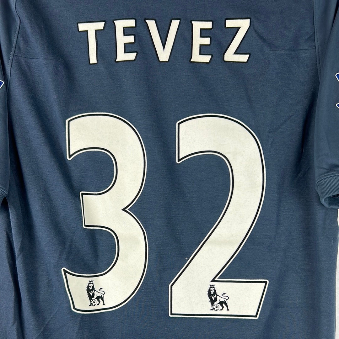 Manchester City 2010/2011 Player Issue Away Shirt - Tevez 32
