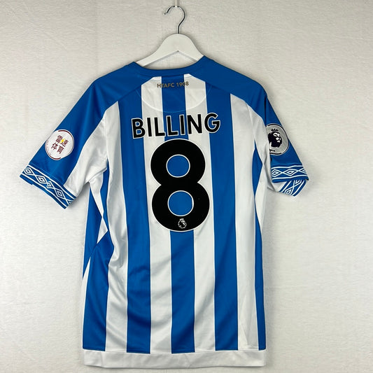 Huddersfield 2018/2019 Match Worn Home Shirt - Billings 8