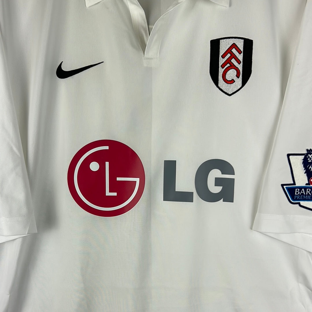 Fulham 2007/2008 Match Issued Home Shirt - Knight 6