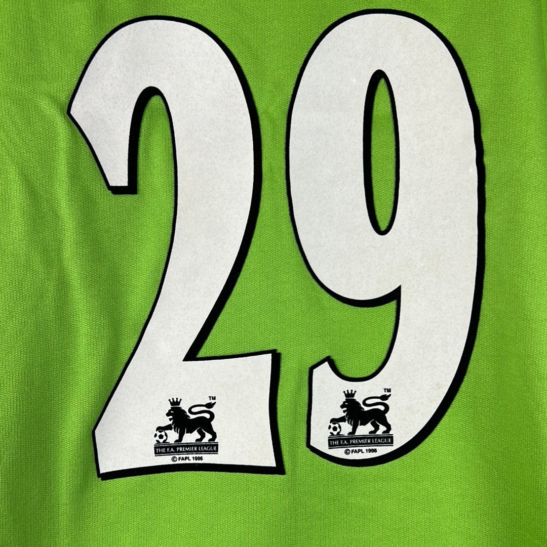 Fulham 2006/2007 Match Issued Goalkeeper Shirt - Niemi 29