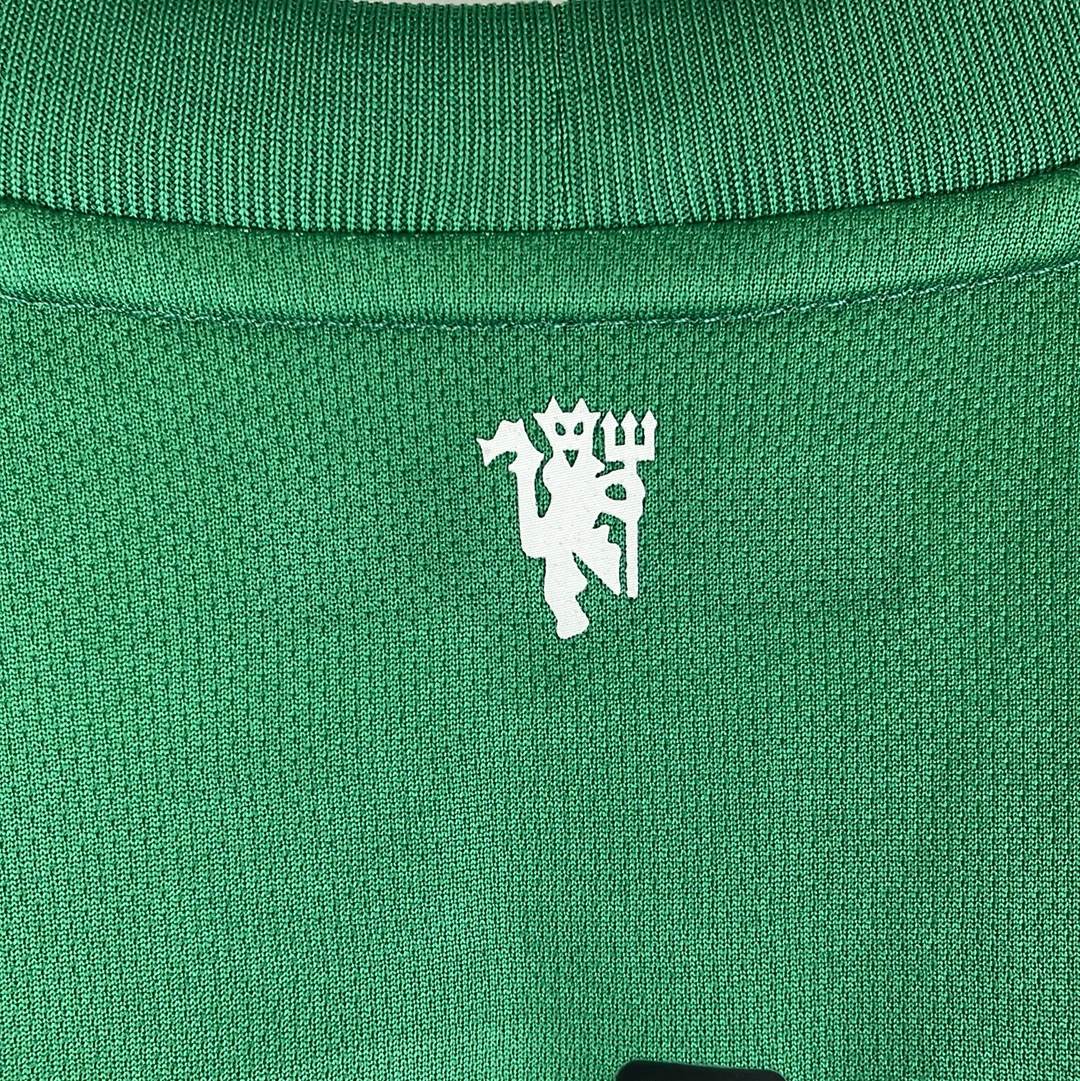 Manchester United 2014/2015 Home Goalkeeper Player Issue Shirt - Valdes 32