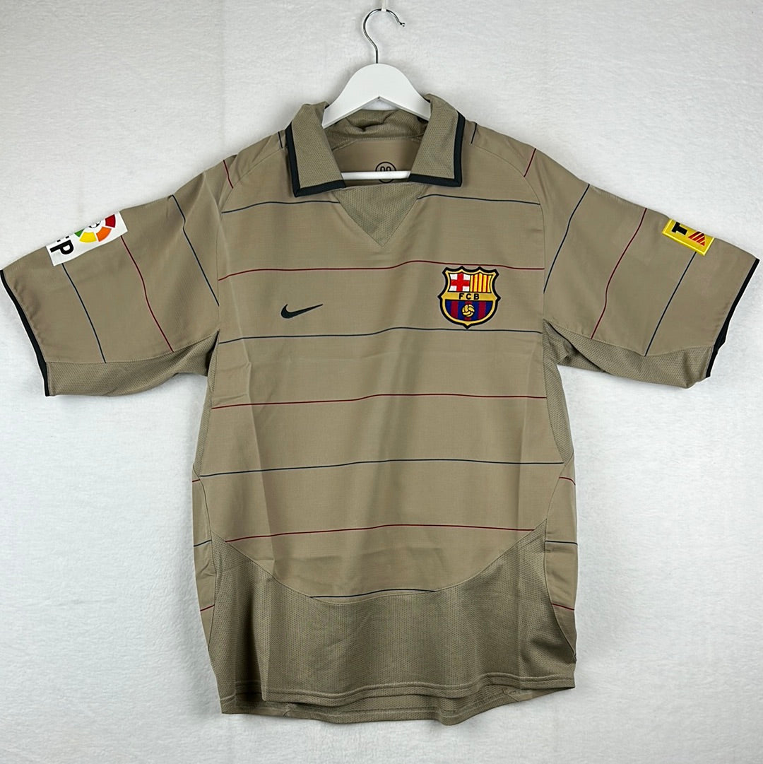 Player Issue Barca Jersey 2006 2006/07 Barcelona Away Jersey #10