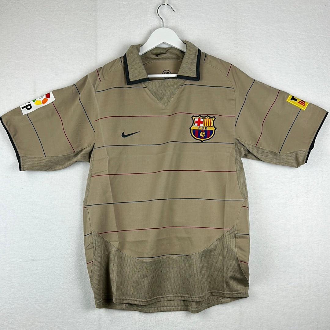 Barcelona 2005/2006 Player Issue Away Shirt - Gio 6