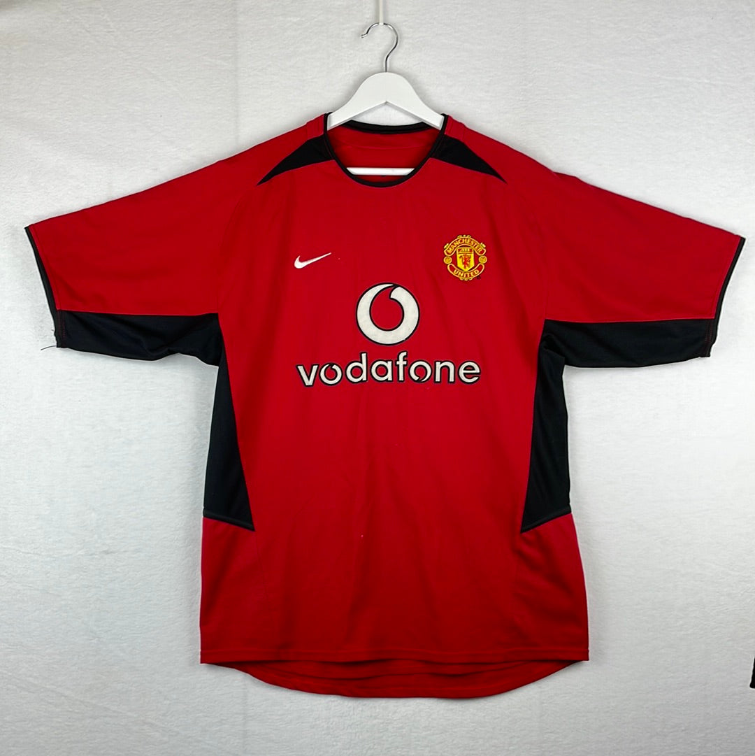 Manchester United 2002-2003 Home Shirt Medium