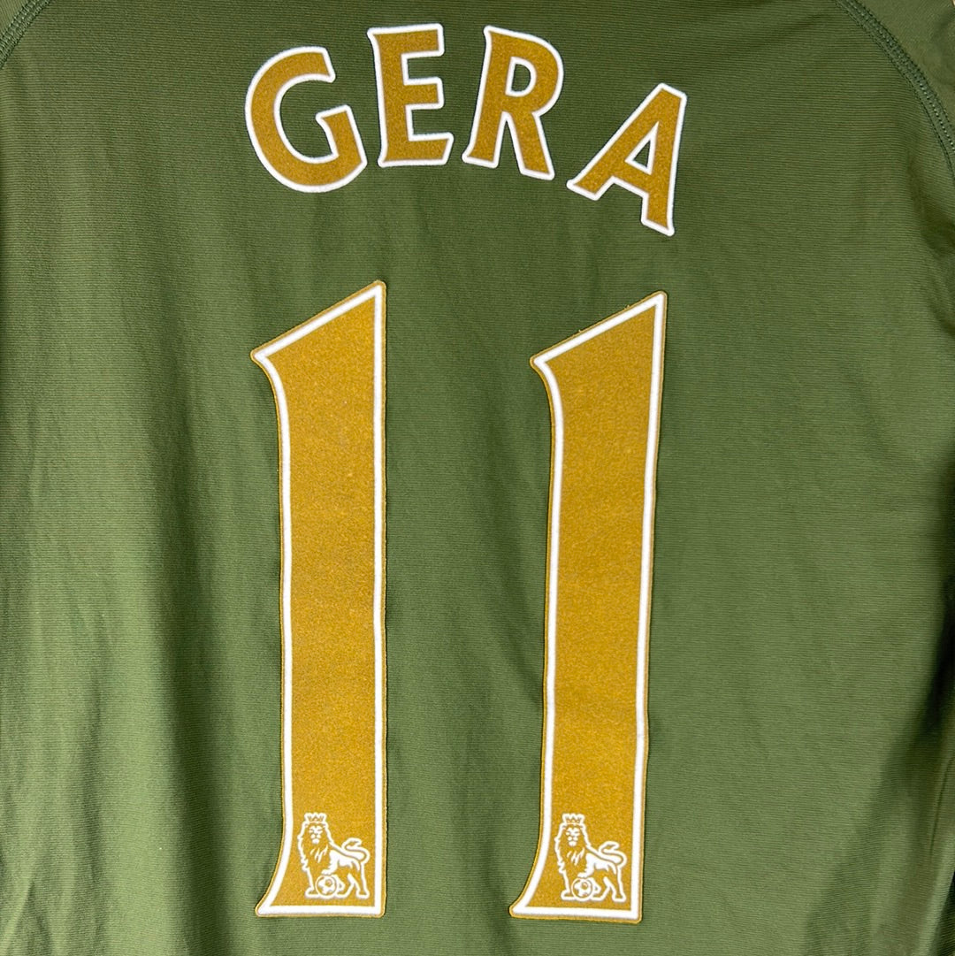 Fulham 2010/2011 Player Issue Third Shirt - Gera 11