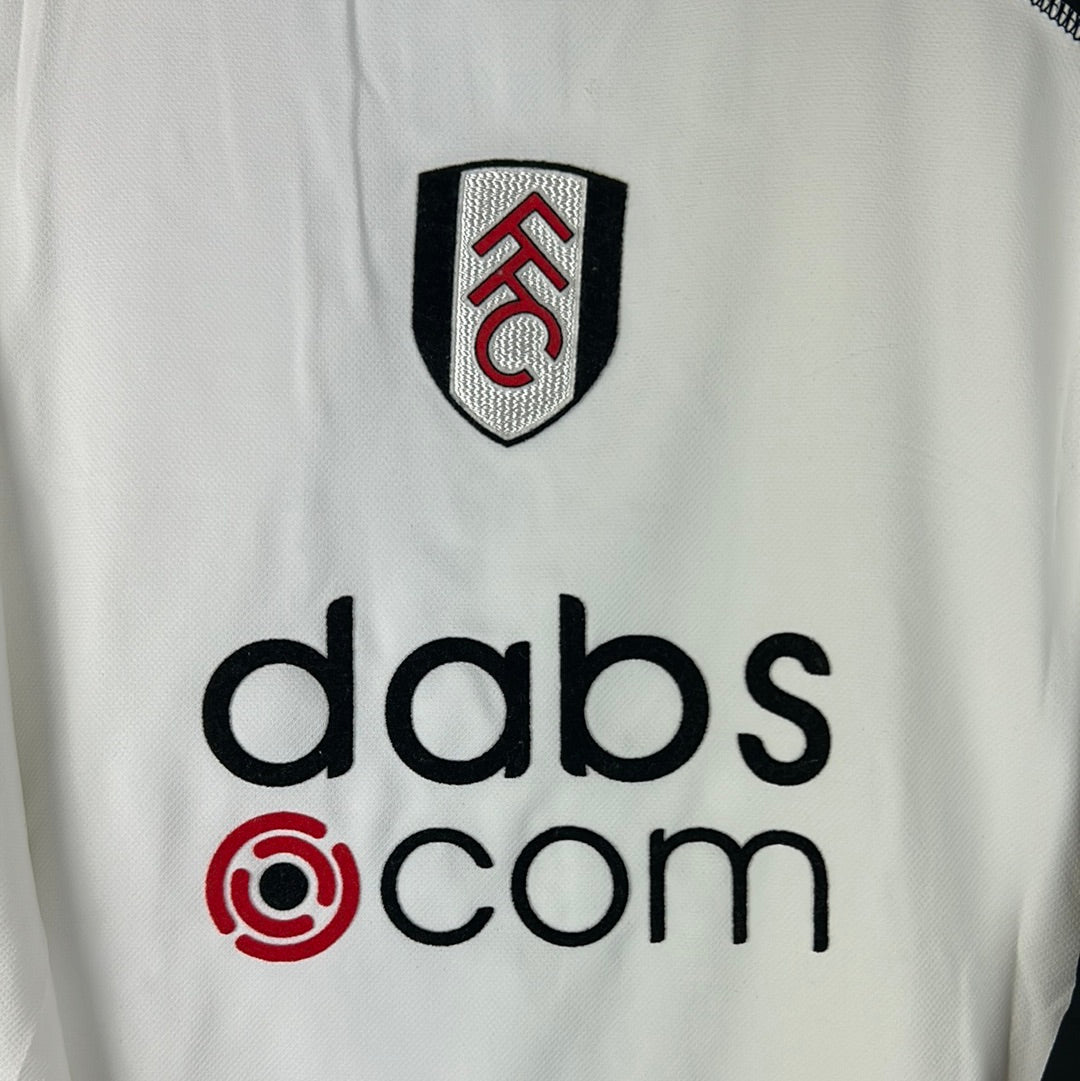 Fulham 2004-2005 Player Issue Home Shirt - Saha 8