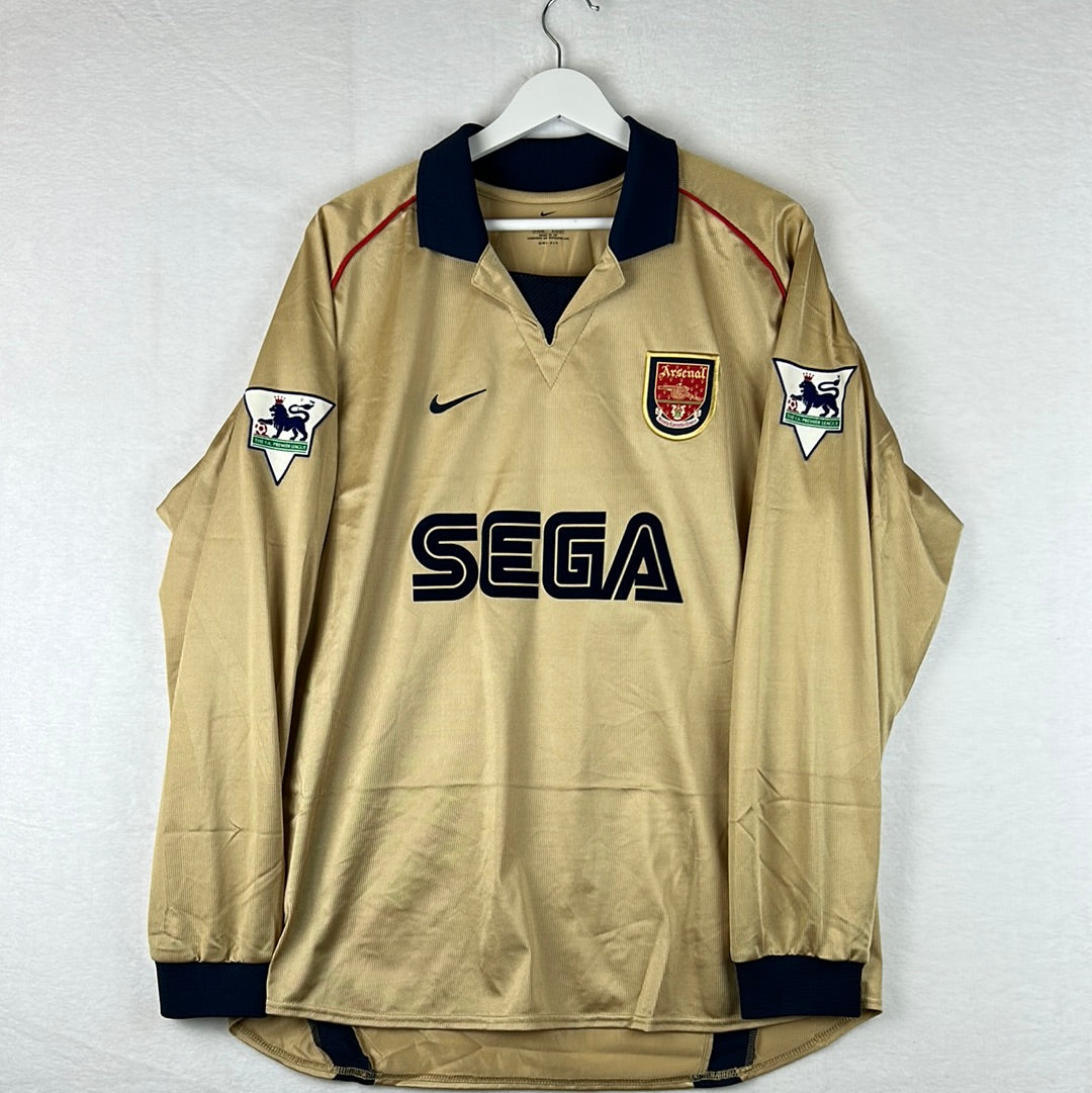 Arsenal 2001/2002 Match Worn Away Shirt - Front