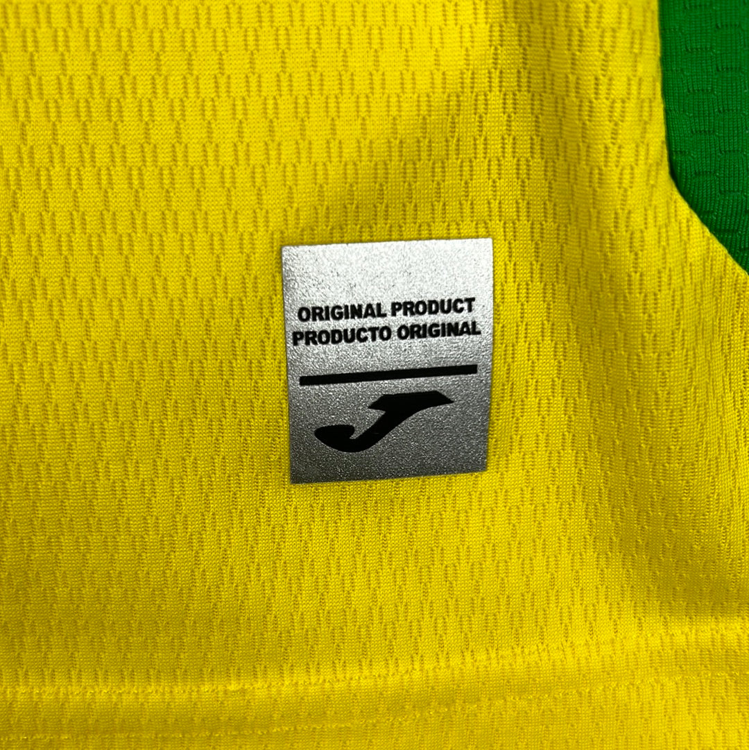 Norwich City 2021/2022 Match Worn/ Issued Home Shirt - Hanley 5