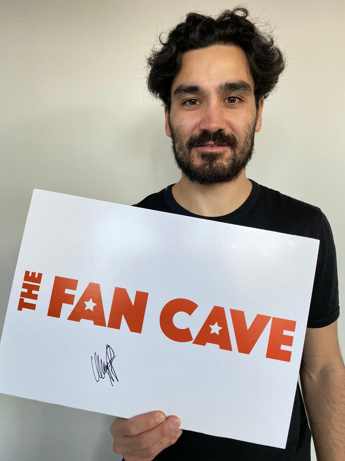 Ilkay Gundogan Signed Manchester City Mount Display