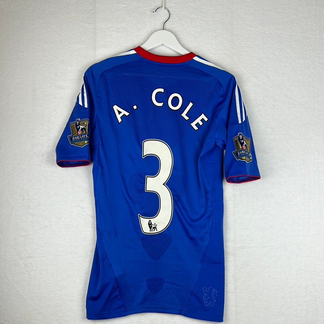 Chelsea 2010/2011 Player Issue Home Shirt - Cole 3 – Casual Football Shirts