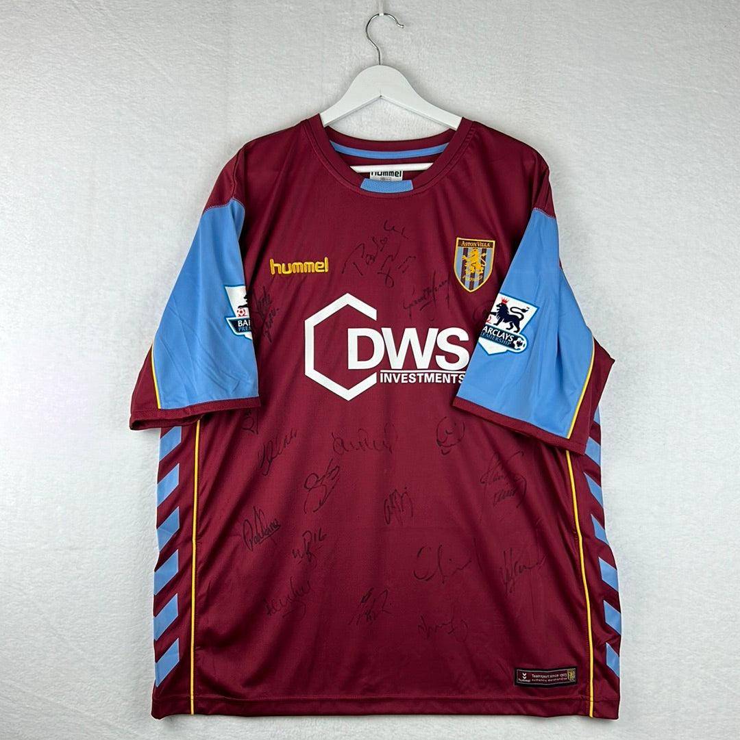 Aston Villa 2005/2006 Player Issue Home Shirt - Front 